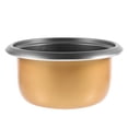 thumbnail image 1 of Miangastore 1Pcs 9.8X9.8X4.6in Golden Non Stick Rice Cooker Container for Students in Dormitory Use, 1 of 9