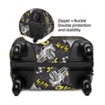 thumbnail image 4 of Balery Luggage Cover White Retro Off-Road Vehicle Print Suitcase Covers for Luggage Elastic Washable Suitcase Protector Fits 18-32 Inch Luggage-Medium, 4 of 9
