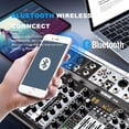 thumbnail image 3 of Controlador mezclador de audio para DJ BOMGE de 8 canales con Bluetooth +48V, 3 of 9
