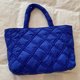 thumbnail image 5 of Bolsos Mujer Acolchado Hilo Bordado Tote Bag Ocio Diario (L) Azul, 5 of 8