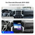 thumbnail image 3 of SNATEEN 16.2 inch Carplay Screen/Radio/Multimedia Player for Chevrolet Silverado 2019-2023 Model Universal Car Navigation/GPS Upgrade Headunit Android Display 1080P Touch Screen Replace System, 3 of 14