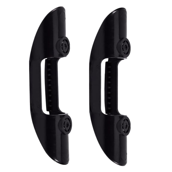 POPETPOP 1Pair Kayak Paddle Clip Holder Made with Durable ABS Plastic for Secure Paddle Storage Outdoor Use Black