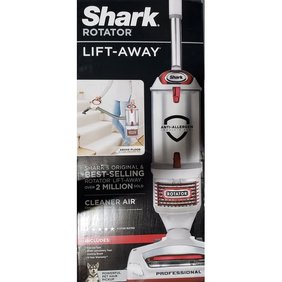 Shark Rotator Pro Lift Away Bagless Upright Vacuum - Red