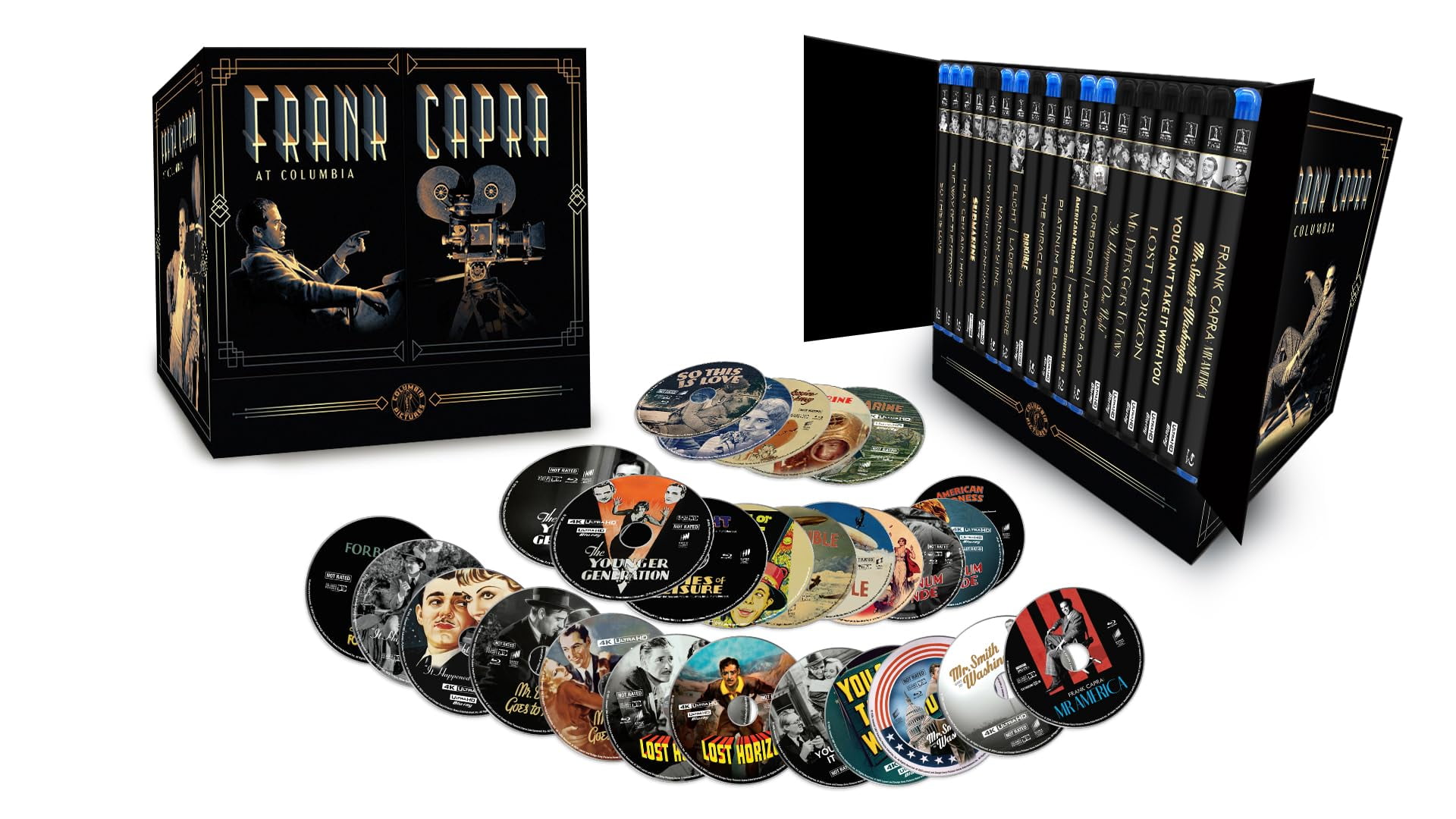 Frank Capra At Columbia Collection Giftset (4K UHD + Blu-ray