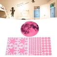 thumbnail image 4 of Calcomanías De Pegatinas De Pared Que Brillan En La Oscuridad, Pegatinas De Pared Que Brillan En La Oscuridad, Combinación De Bricolaje, Hermosa Luna Gruesa, Estrella, Punto,, 4 of 8