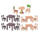 thumbnail image 1 of Miniature Fairy Garden Table Chairs Set for Decoration 5Sets Resin Ornaments, 1 of 4