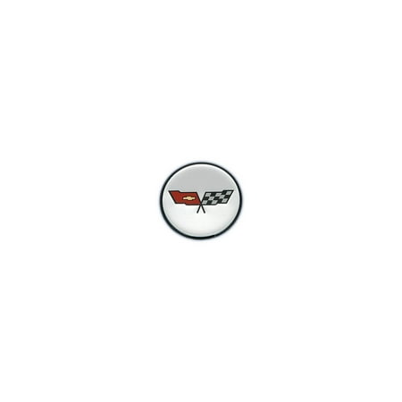 - Eckler's Premier Products 25-120607 Corvette Wheel Center Cap Emblem,