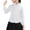 White, variant on ZACPNCV Uniform Shirts for Girls Ruffle Princess Lace Collar Long Sleeve Button Down Bowknot Blouse White 4-6 Years