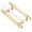 Brushed Brass, variant on 5 Inch Cabinet Pulls Brushed Antique Brass, 10 Pack Kitchen Cabinet Handles, Heavy Duty Drawer Pulls for Kitchen Cabinets, Dresser & Bathroom Hardware