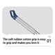 thumbnail image 4 of 42CM Hand- Mop Household Lazy Mop Suction Horizontal Mop Wash Mop, 4 of 9