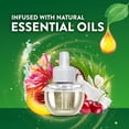 thumbnail image 4 of (5 pack) Air Wick Plug-in Scented Oil Air Freshener Refills Lush Honeysuckle Calming Sea Spray Sweet Peach 4 Count, 4 of 9