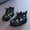 Black, variant on Eltusu Boys Sneakers, Sports Lace up No Slip Lightweight Runing Shoes Black Size 13(Little Kids)