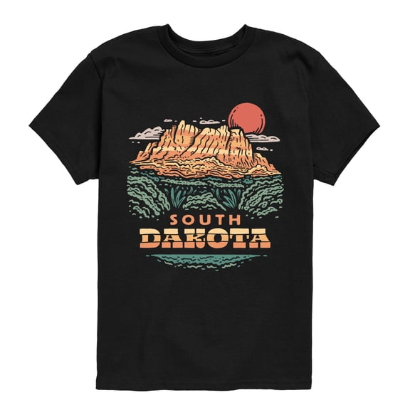 Instant Message - South Dakota Short Sleeve Graphic T-Shirt