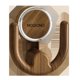 thumbnail image 5 of Suction Cup Wood Grain Slipper Rack Bathroom Dedicated No-Drill Wall-Mounted Shoe Rack Toilet, 5 of 9