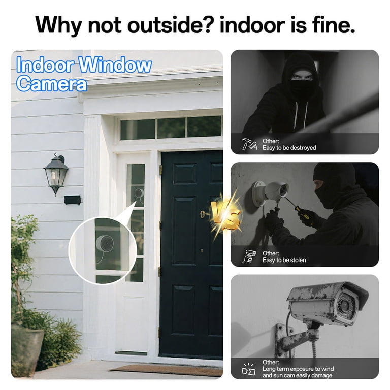 GBIUT Window Camera, 2K with Dual-Band Wi-Fi photo 8