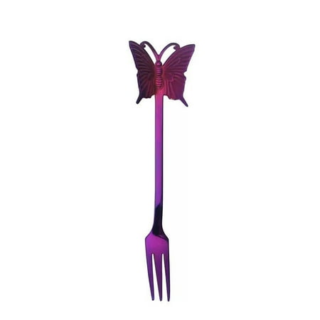 

Cglfd Creative Stainless Steel Butterfly Spoon Dessert Cake Tea Set Coffee Spoon Kitch