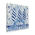 thumbnail image 2 of Trademark Fine Art 'Peacock Garden V' Canvas Art by Miranda Thomas, 2 of 4