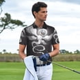 thumbnail image 4 of Lsque The Binding of Isaac Pattern Golf Shirts for Men Dry Fit Print Moisture Wicking Performance Short Sleeve Polo Shirt-XX-Large, 4 of 7