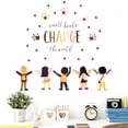 thumbnail image 1 of Las manos pequeñas cambian las pegatinas de las calcomanías de la pared de la igualdad del mundo, decoraciones inspiradoras de la guardería, decoración neutral de la habitación de los niños pequeños, 1 of 7