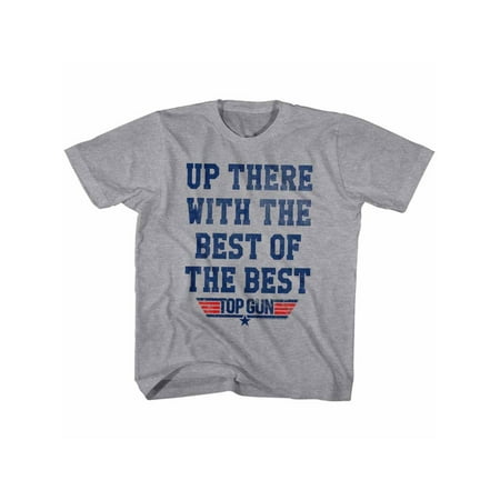 Top Gun 80s Naval Aviator Film With The Best Of The Best Little Boys T-Shirt (Best Selling Boy Bands)