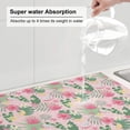 thumbnail image 6 of Kdxio Tropical Pitaya for Dish Drying Mat,24*18 inch Absorbent Dish Drainer Kitchen Counter,Large Size Dish Drying Pad for Countertops,Draining Racks, 6 of 9