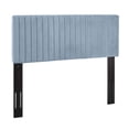 thumbnail image 3 of Modway Keira Full/Queen Solid Wood Performance Velvet Headboard in Light Blue, 3 of 6
