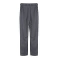 thumbnail image 3 of IDALL Lounge Pants Women Business Casual Pants Ladies' Fashionable And Simple Spring And Versatile Drawstring Casual Pants Wide Leg Pants Woman Summer Pants Dark Gray S, 3 of 3