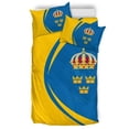 thumbnail image 5 of Bandera de Suecia Escudo de Armas Juego de cama Círculo RLT7, 5 of 5