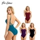 thumbnail image 2 of Women Adults Sexy High Cut Thong Gymnastic Leotard Swimsuit Costume Ballet Dance Bodysuit Teddy Romper Fancy Carnival BodyconL Gong Bohan LED, 2 of 2