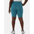 thumbnail image 2 of Terra & Sky Women’s Plus Biker Shorts, 9" Inseam, Sizes 0X-4X, 2 of 2