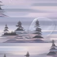 thumbnail image 4 of Islands and Trees 72x72 Waterproof Shower Curtain Liners Durable Metal C-Hooks Fade-Proof Thermal Print Anti-Splash, 4 of 5