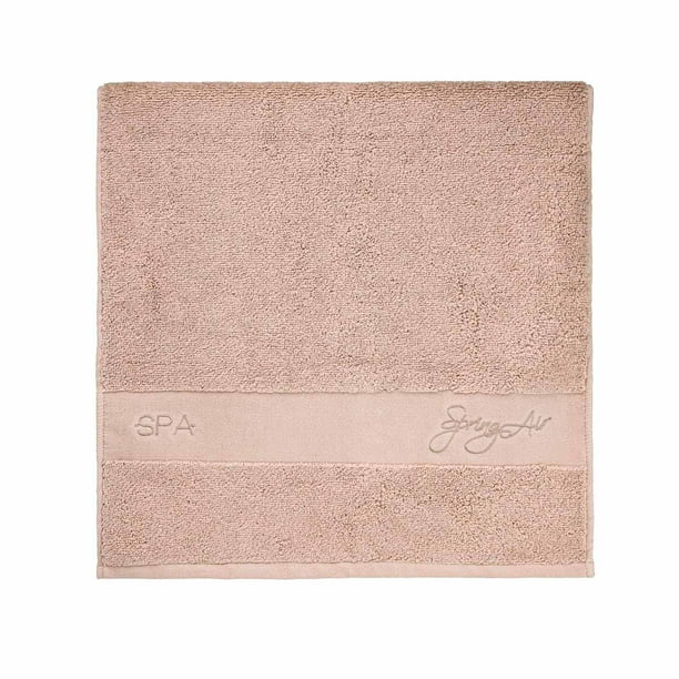 Toalla De Manos Spring Air 70x40 Cm 100% Algodón Ultra Suave Beige Liso