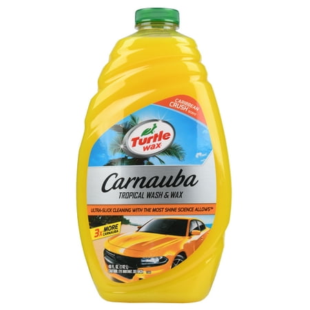 Turtle Wax Carnauba Wash & Wax 48 Oz (Best Carnauba Car Wax Uk)