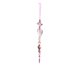 thumbnail image 2 of Adornos colgantes para árbol de Navidad | Decoración colgante de cristal acrílico rosa, cuentas de perla de lujo, elegante decoración de 9 pulgadas para hogar, fiestas, exposición romántica diaria, 2 of 6