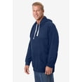 thumbnail image 3 of KingSize Men's Big & Tall Waffle-Knit Thermal Hoodie, 3 of 5