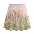 thumbnail image 2 of HELLHERO Bunny Duo with Easter Eggs Polyester Spandex Golf Skirts with Built-in Shorts, 2 Side Pockets Lightweight Tennis Skirt for Outing Yoga Pickleball, 2 of 9