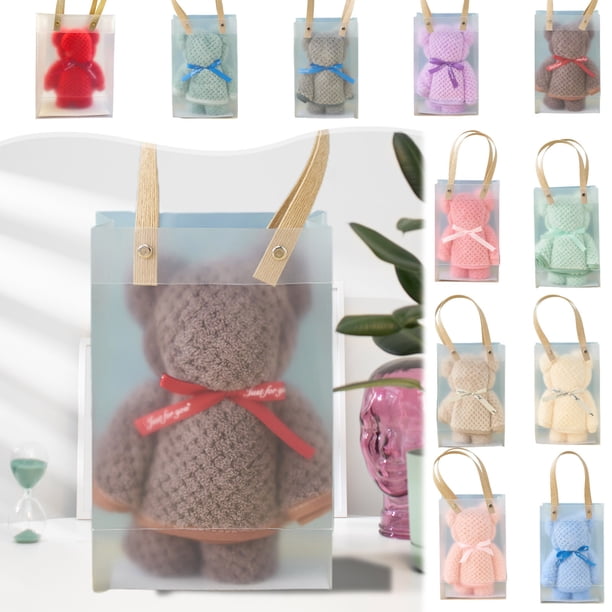 Toalla de Oso Melba, Suave Tejido Polar, Muy Absorbente y Duradera, Versátil Como Toalla de Mano o de Cara, Regalo Perfecto para La Familia o para Ocasiones Especiales, Tamaño 35 X 75 Cm.