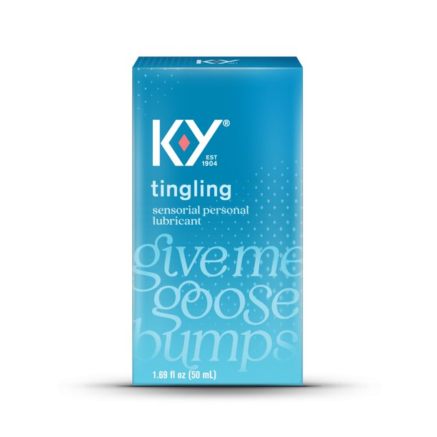 KY Tingling Lubricant, Personal Lubricant, WaterBased Formula, For