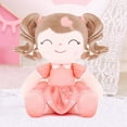 thumbnail image 3 of Gloveleya 16 " Girls' Curly Hair Plush Doll, Orange Dress, 3 of 7