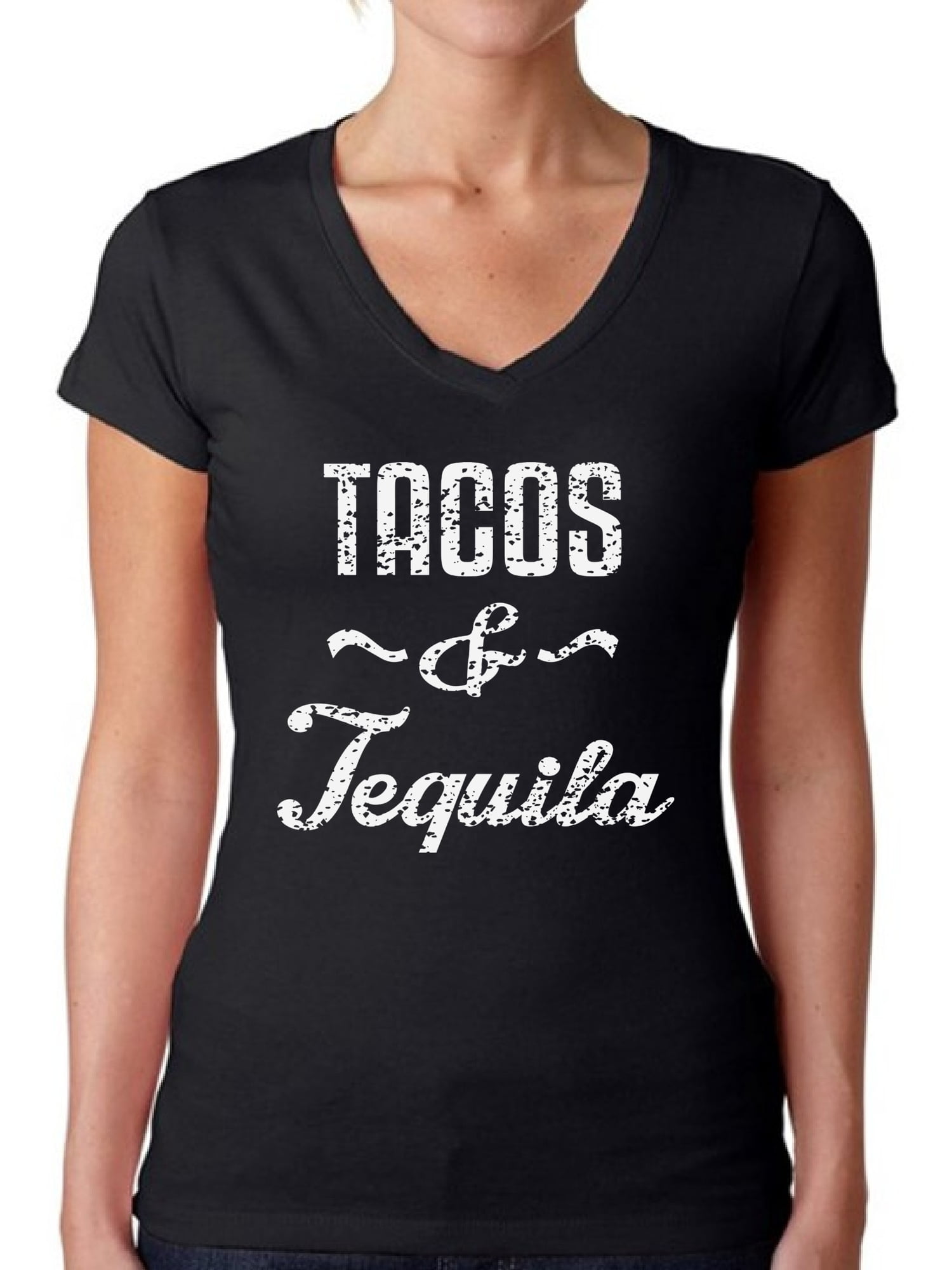 tacos and tequila women's shirt