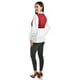 thumbnail image 3 of Blusa con chaleco de perlas Roman Fashion /Juvenil, 5102 (Blanco / Vino) vino G, 3 of 6