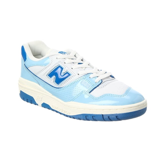 New Balance 550 Leather Sneaker, 7, Blue