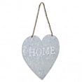thumbnail image 1 of Gray Metal Heart Decorative Hanging Sign Home, 1 of 1