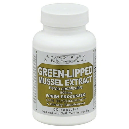 lipped mussel capsules extract botanical acid amino ct