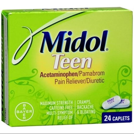 Midol Ado caplets 24 caplets (Paquet de 6)