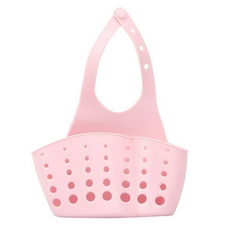 

GYMNASTIKA Hanging Drain Basket Hanging Drain Basket Quick Drain Adjustable Strap PVC Adjustable Hanging Drain Basket for Kitchen