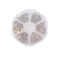 thumbnail image 3 of Minkissy 180Pcs Metal Flower Spacer Beads Caps for Jewelry Making Components Golden Antique Golden, 3 of 7