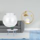thumbnail image 2 of Acuario de escritorio,Pecera pequeña transparente,pecera,jarrón,mesa,Estatua de bola de cristal,Estatuas de bolas de cristal para decoración del hogar,escritorio interior,Escultura de bola, 2 of 8