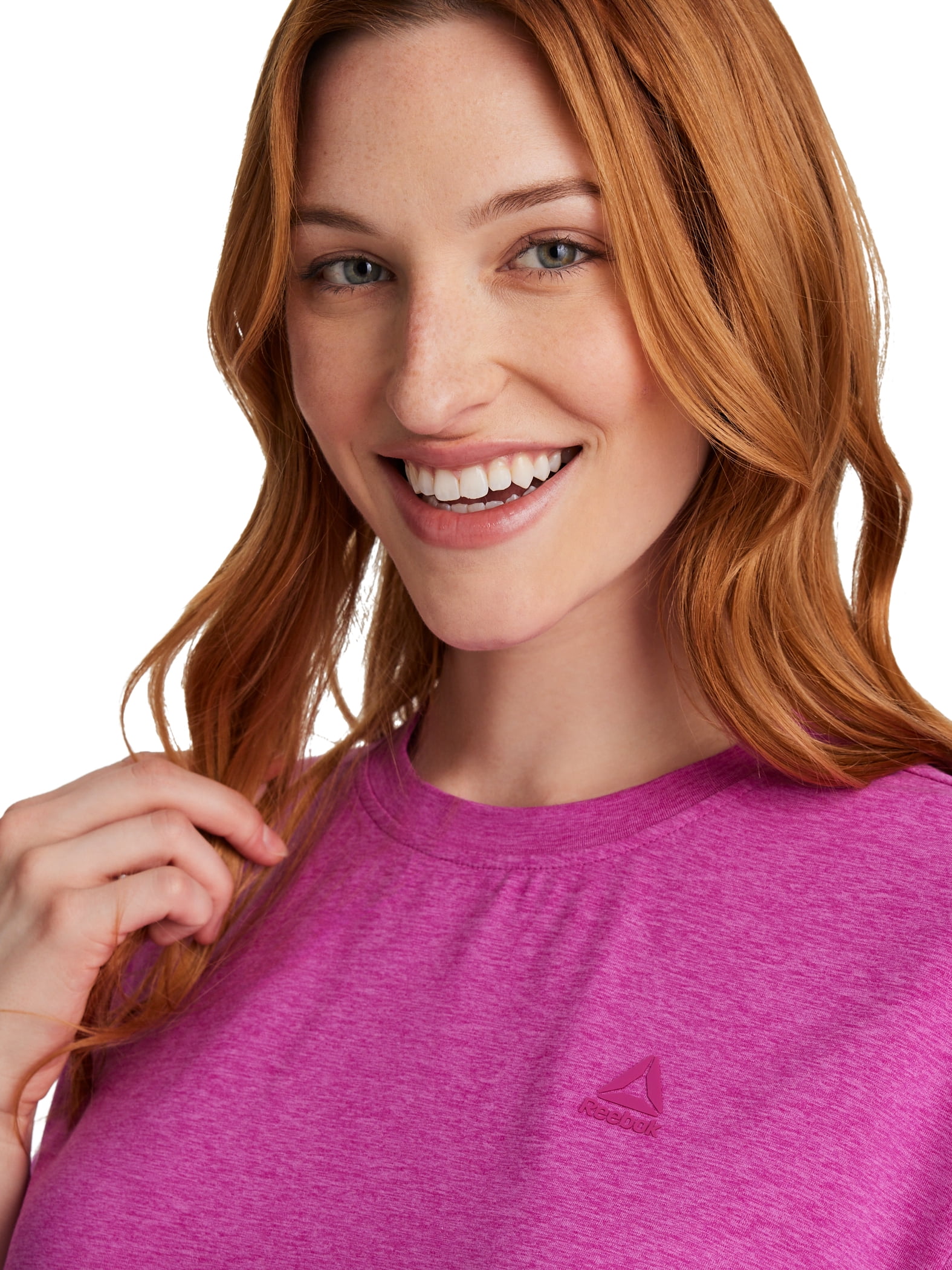 Reebok Women's Legacy 2.0 Meet and Greet Short Sleeve Top, Sizes XS-4X