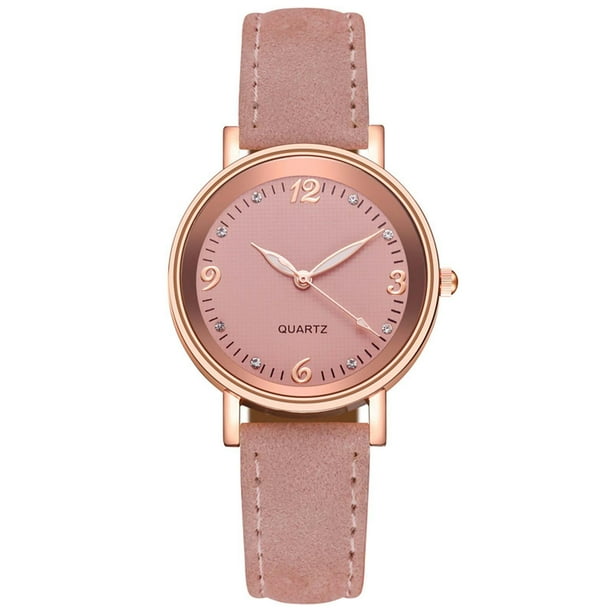 Reloj de cuarzo para mujer, relojes de cuarzo para mujer, esfera de acero inoxidable, reloj de pulsera informal, paño de cocina